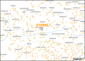 map of Strane