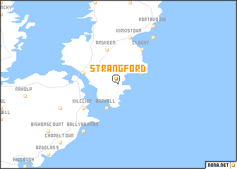 map of Strangford