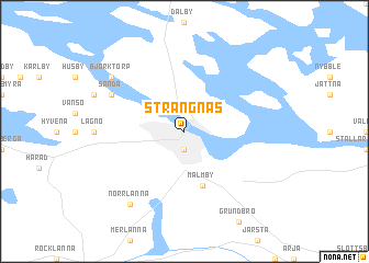 map of Strängnäs