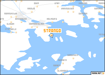 map of Strängö