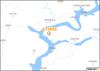 map of Strang