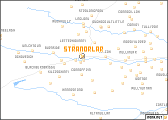 map of Stranorlar