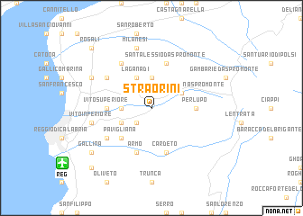 map of Straorini