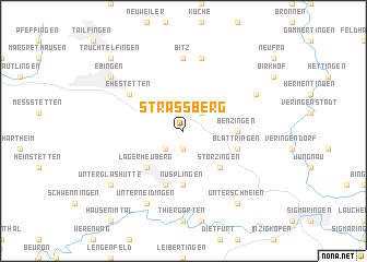 map of Straßberg