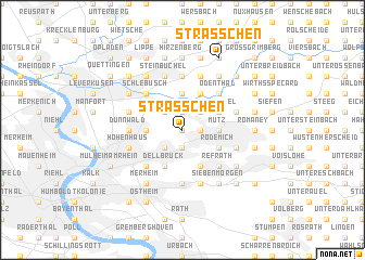 map of Sträßchen