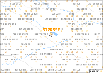 map of Straße