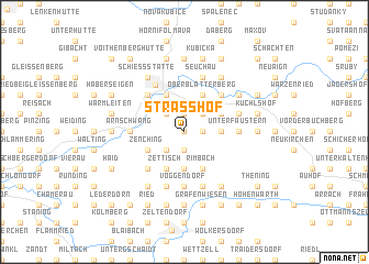 map of Strasshof