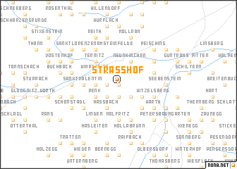 map of Strasshof