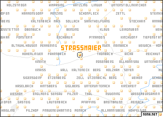 map of Straßmaier