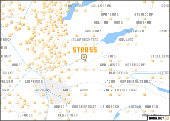 map of Strass