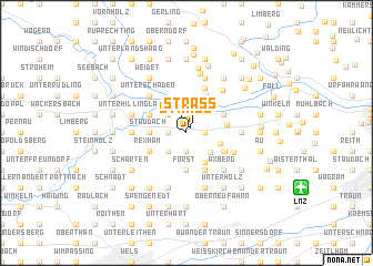 map of Strass