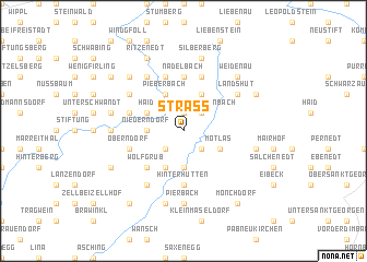 map of Strass