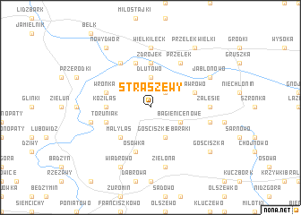 map of Straszewy