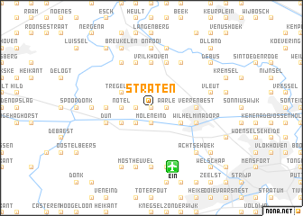 map of Straten