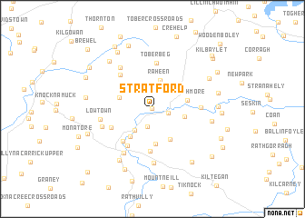 map of Stratford