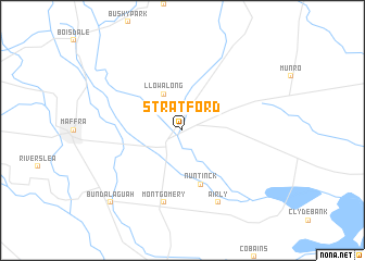 map of Stratford