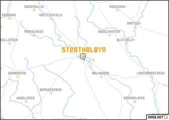 map of Strathalbyn