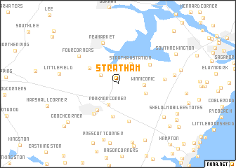 map of Stratham