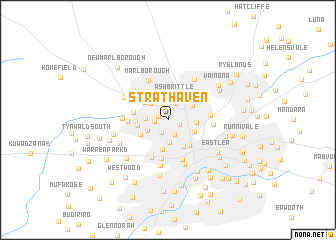 map of Strathaven