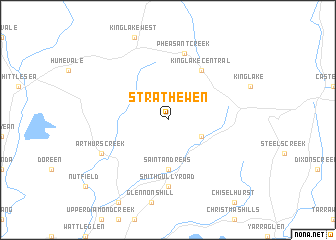 map of Strathewen