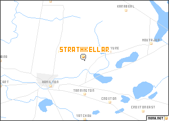 map of Strathkellar