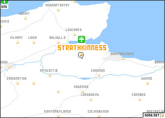 map of Strathkinness