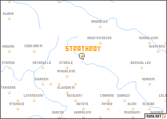 map of Strathroy