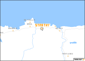 map of Strathy