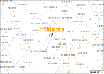 map of Stratigeíon