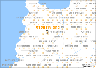 map of Stratiyianá