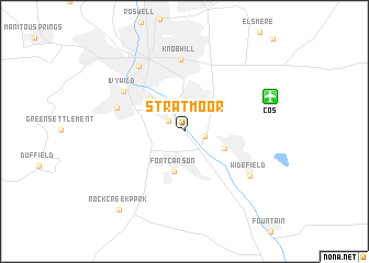 map of Stratmoor