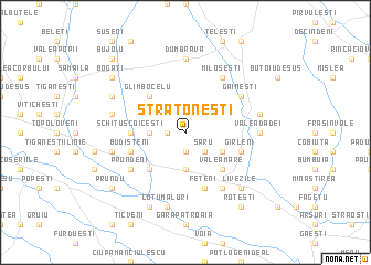 map of Stratoneşti