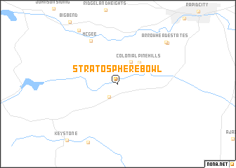 map of Stratosphere Bowl