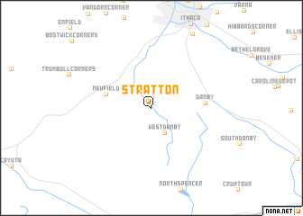 map of Stratton
