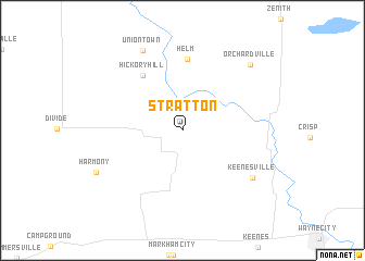 map of Stratton