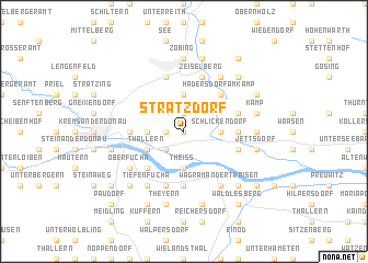 map of Stratzdorf