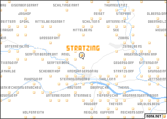 map of Stratzing