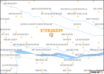 map of Straudorf