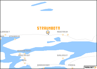 map of Straumbotn