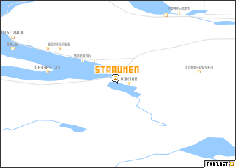 map of Straumen
