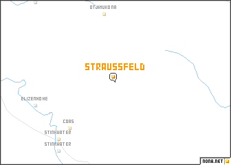 map of Straussfeld