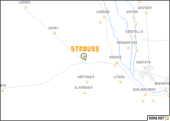 map of Strauss