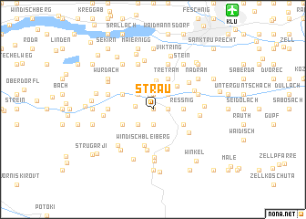 map of Strau