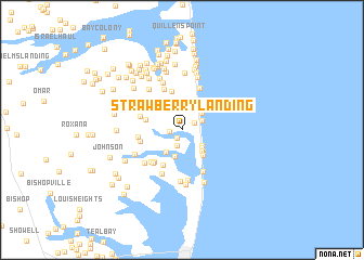 map of Strawberry Landing