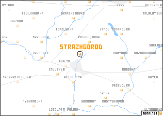 map of Strazhgorod