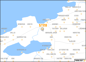 map of Strå