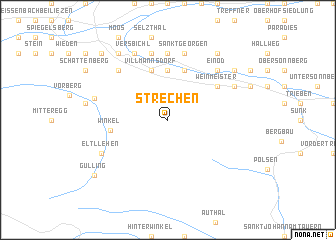 map of Strechen