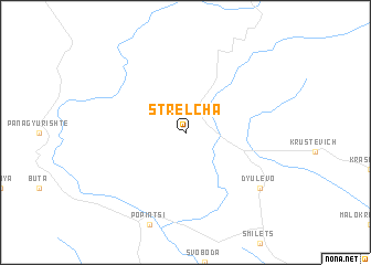 map of Strelcha