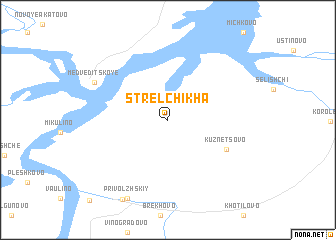 map of Strel\