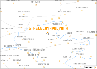 map of Strelech\